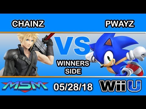 MSM 148 - GC | Chainz (Cloud) Vs. Pwayz (Sonic) Winners R1 - Smash 4