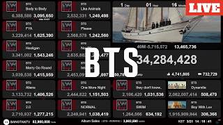 Download lagu BTS - SWIM 70M | Live View Count | ARIRANG | Album Sales | Lo-fi BGM mp3