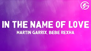 Download lagu Martin Garrix, Bebe Rexha - In The Name Of Love (Lyrics) mp3 Download lagu Martin Garrix, Bebe Rexha - In The Name Of Love (Lyrics) mp3