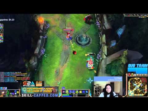 Imaqtpie INSANE Dodging Mechanics on Kog'maw - Insane 1v3 Outplay by Imaqtpie