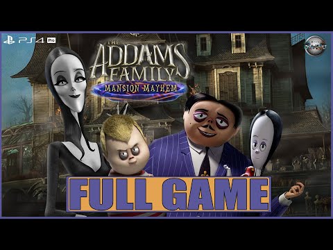 The Addams Family: Mansion Mayhem FULL GAME Walkthrough Gameplay PS4 Pro (No Commentary)