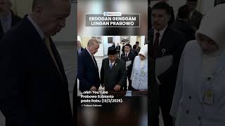 Erdogan Genggam Tangan Prabowo hingga Gandeng Lengan, Keliling Lihat Koleksi Negara di Istana Bogor