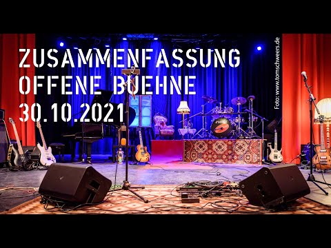 Zusammenfassung der offenen Bühne im MKC Templin vom 30.10.2021