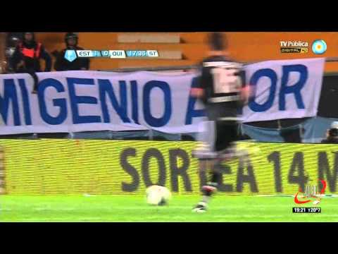 GOL DE ROMAN MARTINEZ - ESTUDIANTES 2 QUILMES 1 - FECHA 10 (06 10 12)