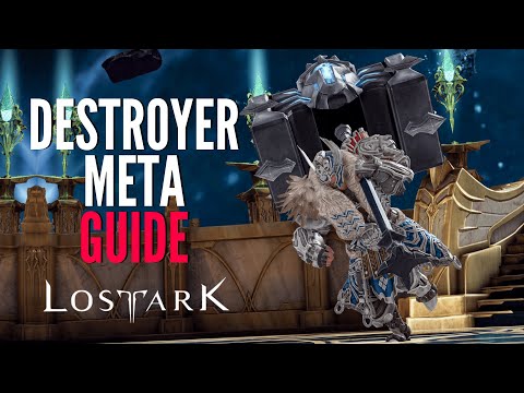 Lost Ark NEW CLASSES - Destroyer Meta Build! Destroyer Skills Guide! (MMORPG PC 2022)