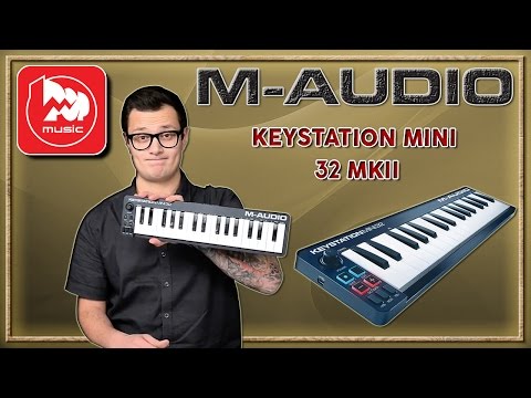 Видео-обзор товара MIDI-клавиатура M-Audio Keystation Mini 32 II