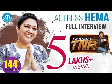 Actress Hema Dynamic Exclusive Interview || Frankly With TNR #144 Video