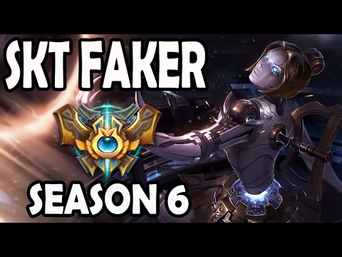 SKT T1 Faker Orianna vs Malzahar MID Ranked Challenger Korea