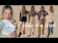 What I Wore In A Week Everyday Outfit Inspo