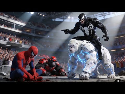 🦍 🕷️ SPIDERMAN Wins The Magic Legendary Deer Racing Championship | Epic Racing Challenge 🔥🔥