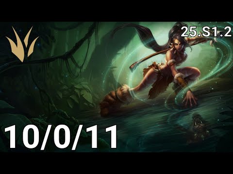 Nidalee Jungle vs Jarvan IV - EUW diamond | Patch 25.S1.2