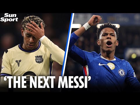 Estevao OUTSHINES Yamal in UCL win over Barcelona as pair are tipped to be the next Messi & Ronaldo