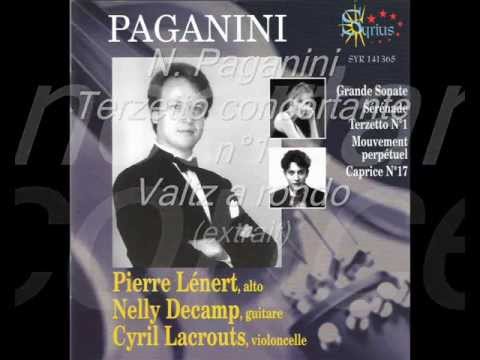 Paganini Terzetto  Pierre Lenert alto