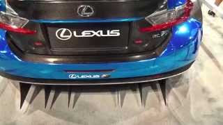 会場でも超人気、Lexus RC F GT3 (F Performance Racing)  -SEMA 2015-