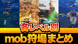 【ブルプロ】知らないと損する!!レベル別おすすめの狩場まとめ!!【ブループロトコル