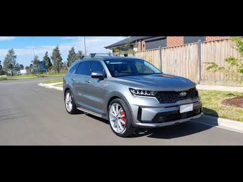 Kia Sorento MQ4 on 22" inch wheels 265/40/22 Pirelli P-Zero