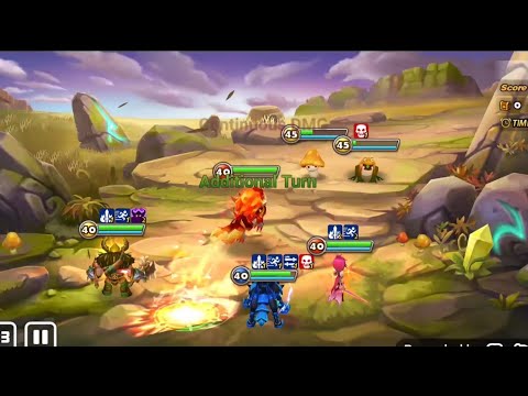 Summoners War - F2P Monster Subjugation Wind Wave 20 - only 4 Mons