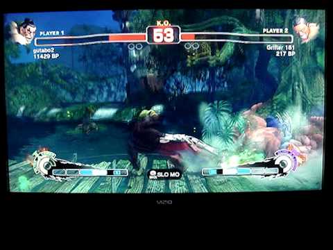 SSF4: Grifter (Dee Jay) vs Gutabo (Honda) - GAF XBL 3 vs 3 Team Tourney - Set 2