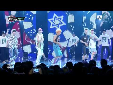 130815 Big Star - Run & Run (Comeback Stage) @ M!Countdown [720P]