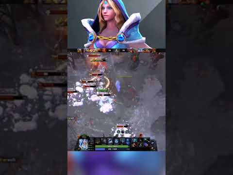 Cm with aghanim's scepter and shards !!! #dota2 #shorts #crystal maiden