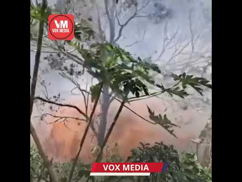 🚒 Bomberos de tres municipios combaten incendio en Salamina (Caldas)
