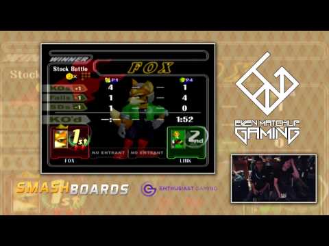 Kirbykaze (Fox, Marth) vs 4serial (Link) - Smash On Tap 2 - Melee Singles Winners Quarters