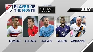 Vote now for Etihad Airways Player of the Month for July by Major League Soccer