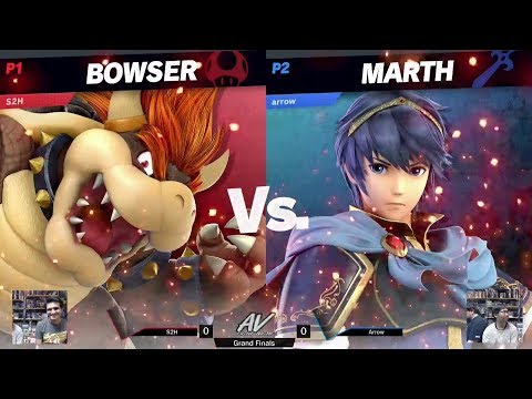 SSBU @ Battlegroundz - Grand Final: S2H (Bowser/Snake/PT) vs Arrow[L] (Marth)