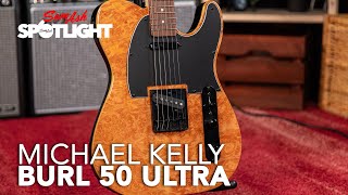 Video thumbnail for Michael Kelly Burl 50 Ultra | Electric Guitar by Sam Ash Music