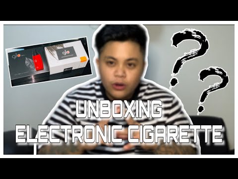 UNBOXING ELECTRONIC CIGARETTE(glo hyper & glo sens)