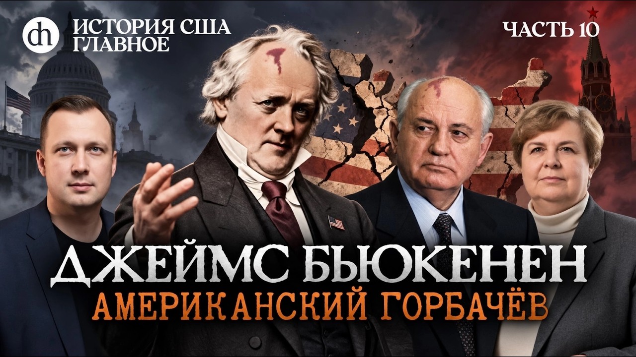Джеймс Бьюкинен. Американский Горбачев. История США, часть 10 / Татьяна Аленть