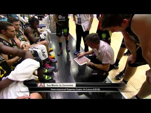 Deportes Castro v San Martin de Corrientes - Preliminary - Live Stream - 2015 FIBA Liga Sudamericana