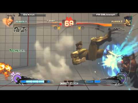 Impact Clash VI Super Street Fighter 4 Arcade Edition Da Knut vs DBJoseph