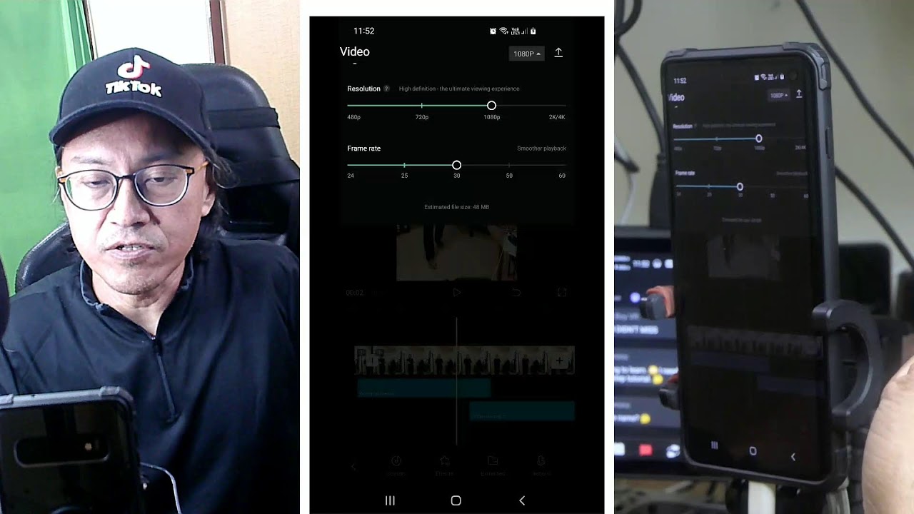 How to Use Capcut to Make an Object Float Out from a Phone Screen