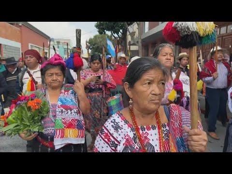 Guatemala: Indigenous call to defend democracy before new president's inauguration | AFP