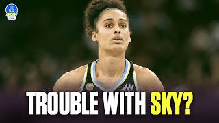 Is Skylar Diggins BENCHED for Courtney Vandersloot Diggins AIRS OUT grievances with Chicago Sky