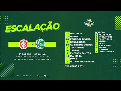 Internacional 2 x 2 Juventude