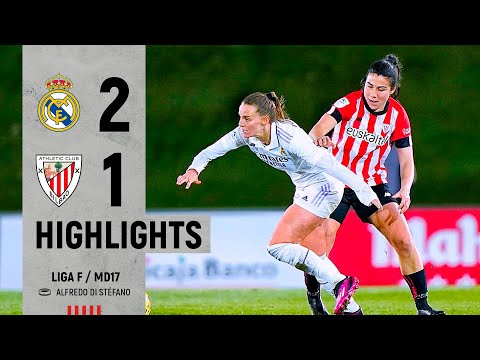 Imagen de portada del video HIGHLIGHTS | Real Madrid 2-1 Athletic Club | Liga F 2022-23 MD17