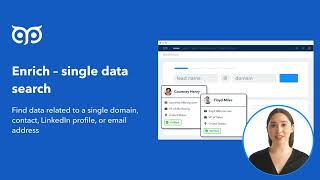 How to: Find data related to a single domain, contact, LinkedIn profile, or email address