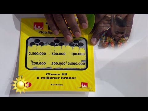 Fotbollsälskaren Mathew skrapar triss