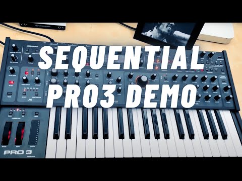 Sequential Pro 3 37-Key 3-Voice Monophonic / Paraphonic Synthesizer 2020 - Present - Black image 6