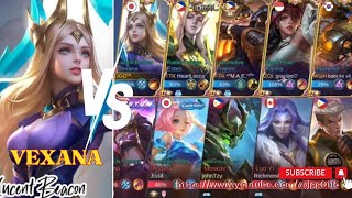 VEXANA GAMEPLAY🔥Maniac🔥 #jgg #mobilelegends #viral #trending #legendary