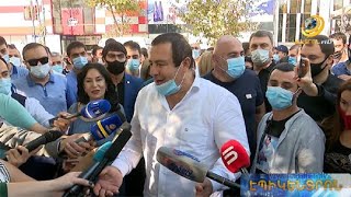 «Շատ բարձր տրամադրություն ունեմ». Գագիկ Ծառուկյանը ներկայացավ դատարան