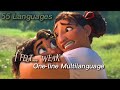 Encanto I Felt Weak One Line Multilanguage