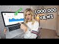 This Is How Much YouTube Paid Me For My 1,000,000 Viewed Video (not clickbait)