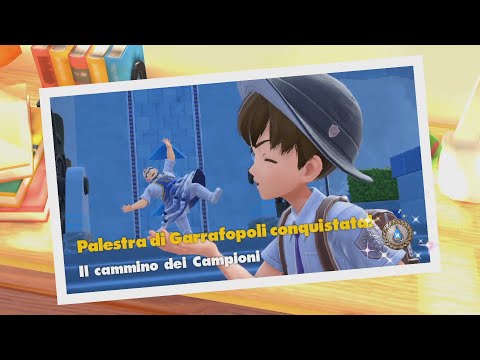 La Palestra di Garrafopoli, medaglia Acqua [Pokemon Violetto ep 17]