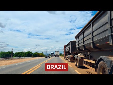 Natal to Fortaleza Drive - Part 2: Caiçara do Rio do Vento to Mossoro