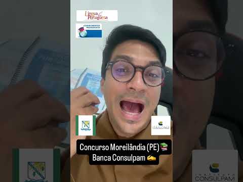 Convite - Concurso - Moreilândia (PE) Banca Consulpam 📚