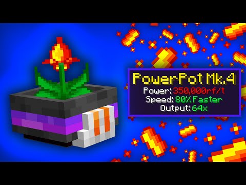 Minecraft FTB OceanBlock | INSANLY FAST POWERPOT RESOURCE GENERATION! #37 [Modded Questing Skyblock]