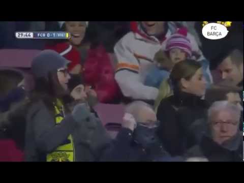 Barcelona vs Villarreal 3-2 All Goals